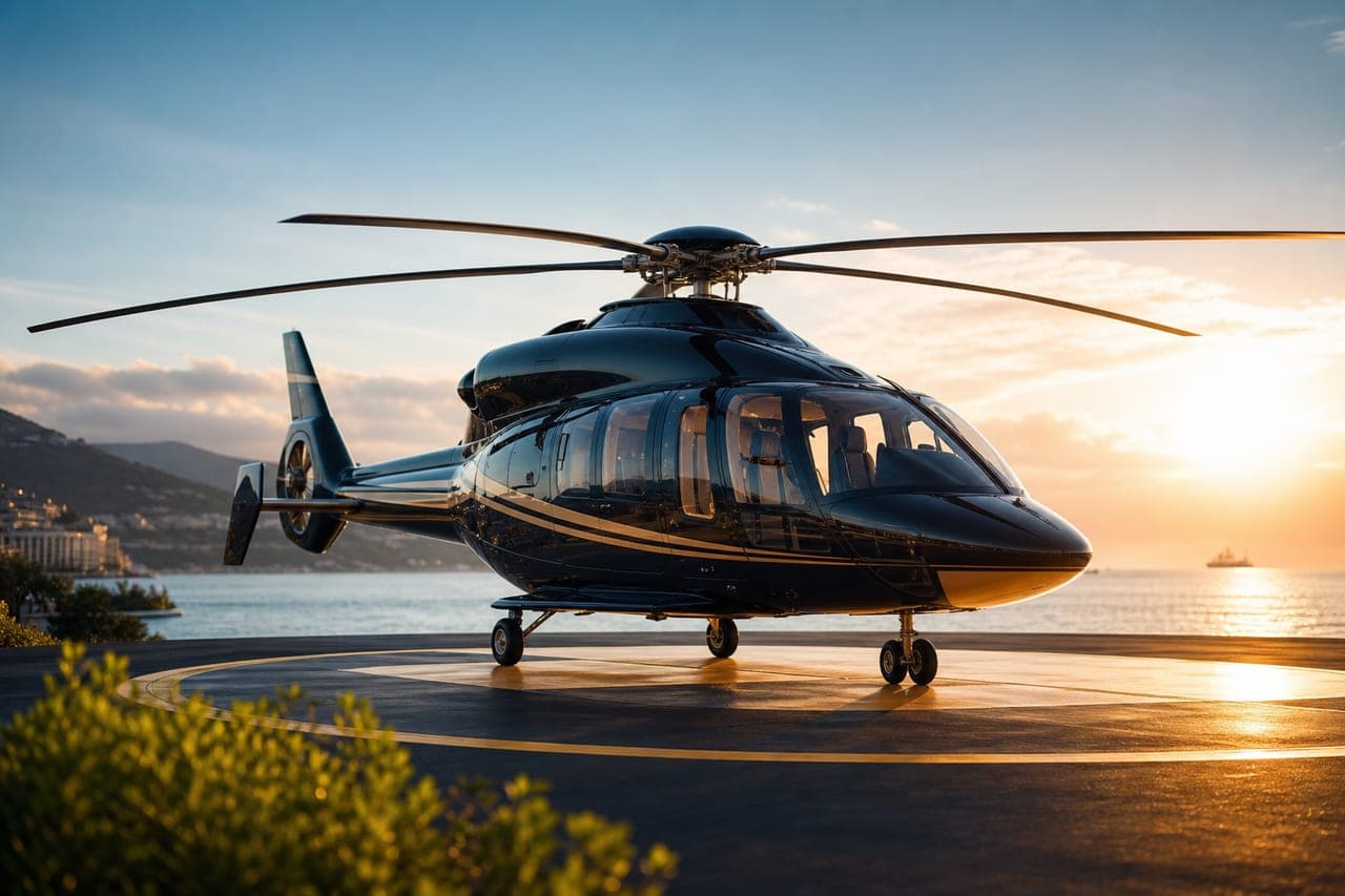 Vuelo en helicóptero sobre Barcelona — foto 1