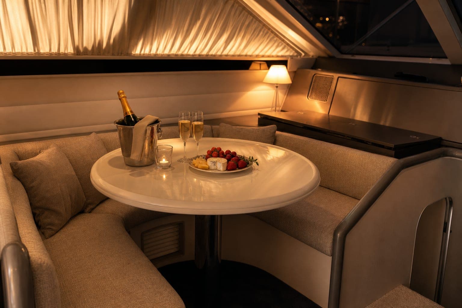 Noche romantica en yate privado — foto 7